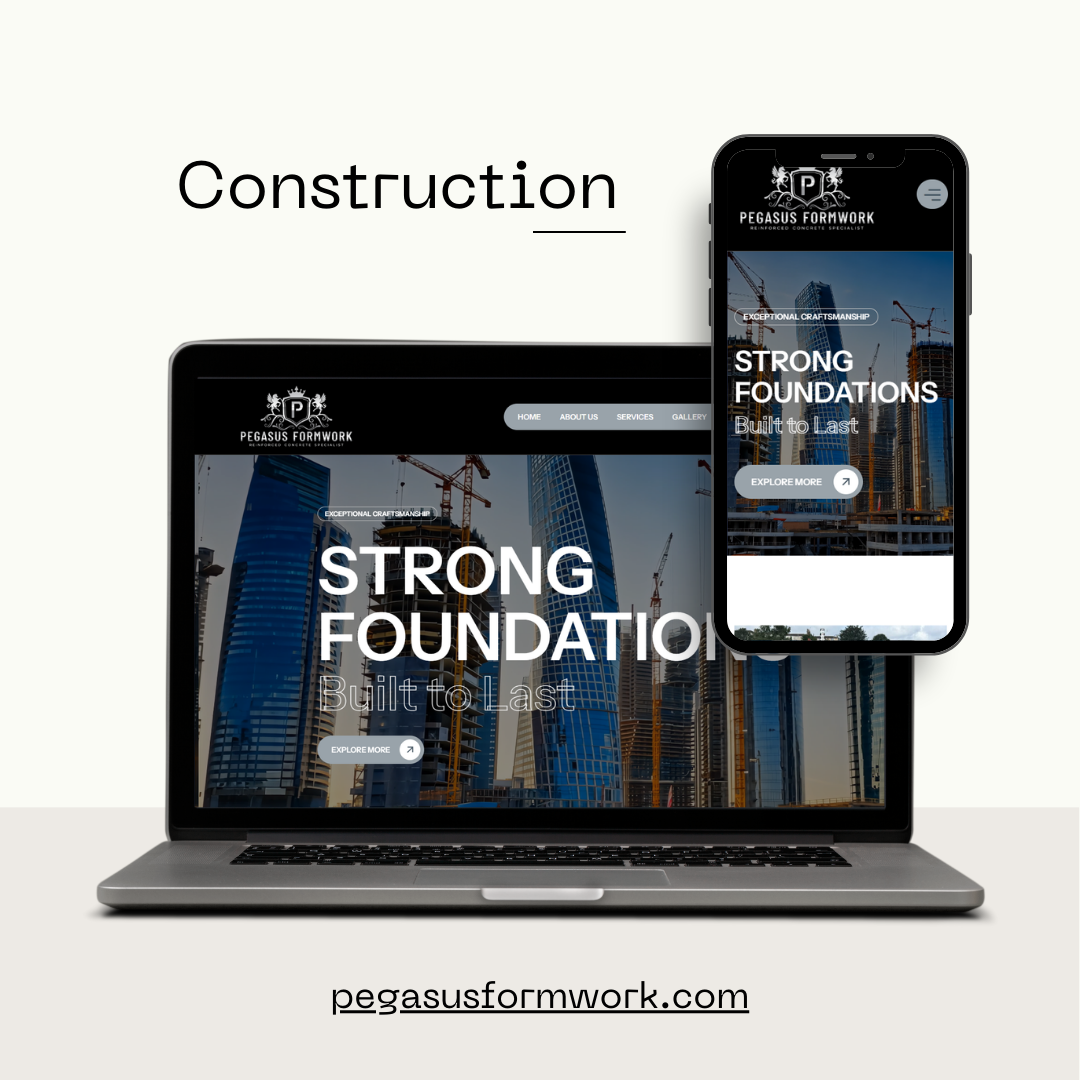 Pegasus Formwork — Corporate Website